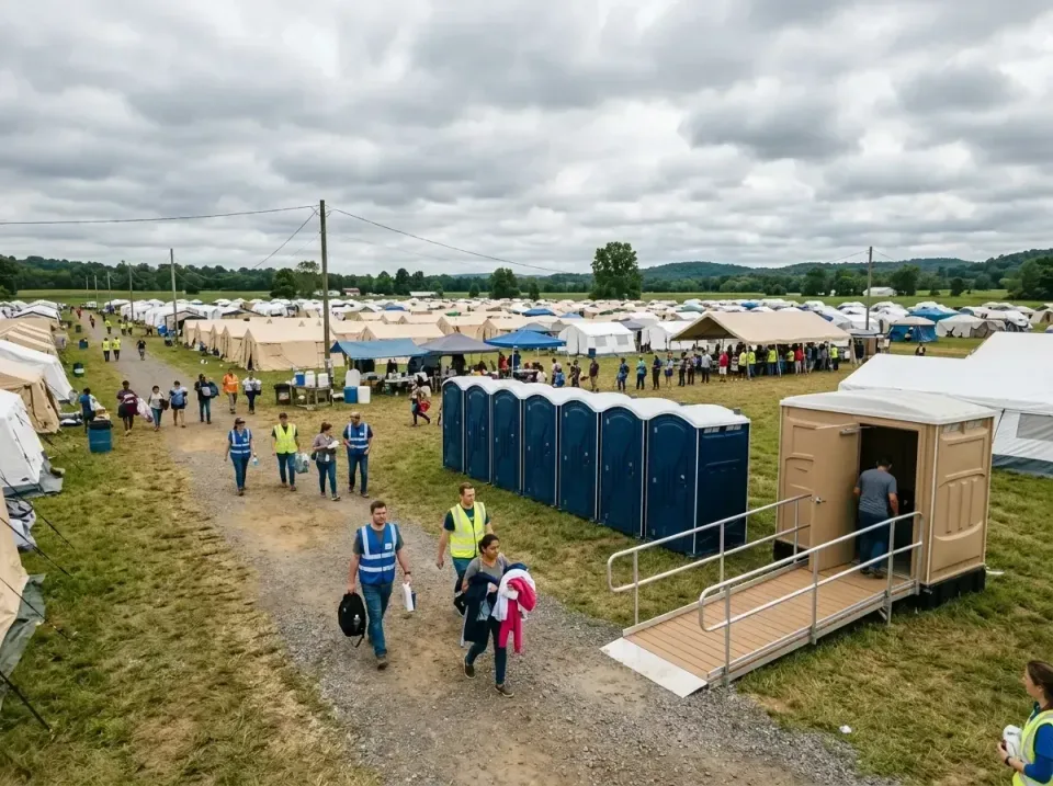 disaster-relief-camp-restrooms-010 — frequently asked questions, Dumpster & Portable Bathrooms Rental in Highland Heights, KY